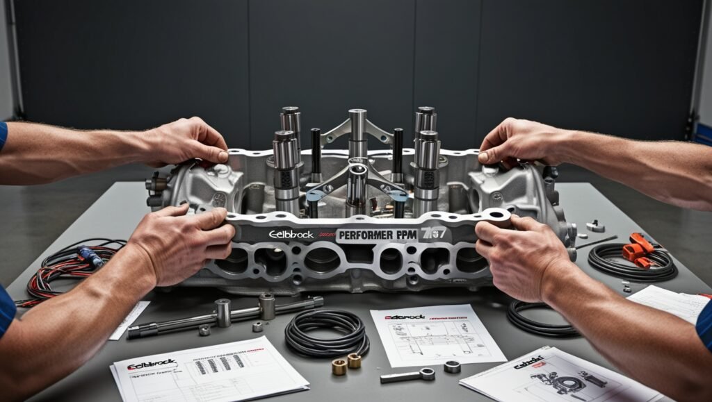 edelbrock performer rpm cam 7167 install 4 degrees advanced