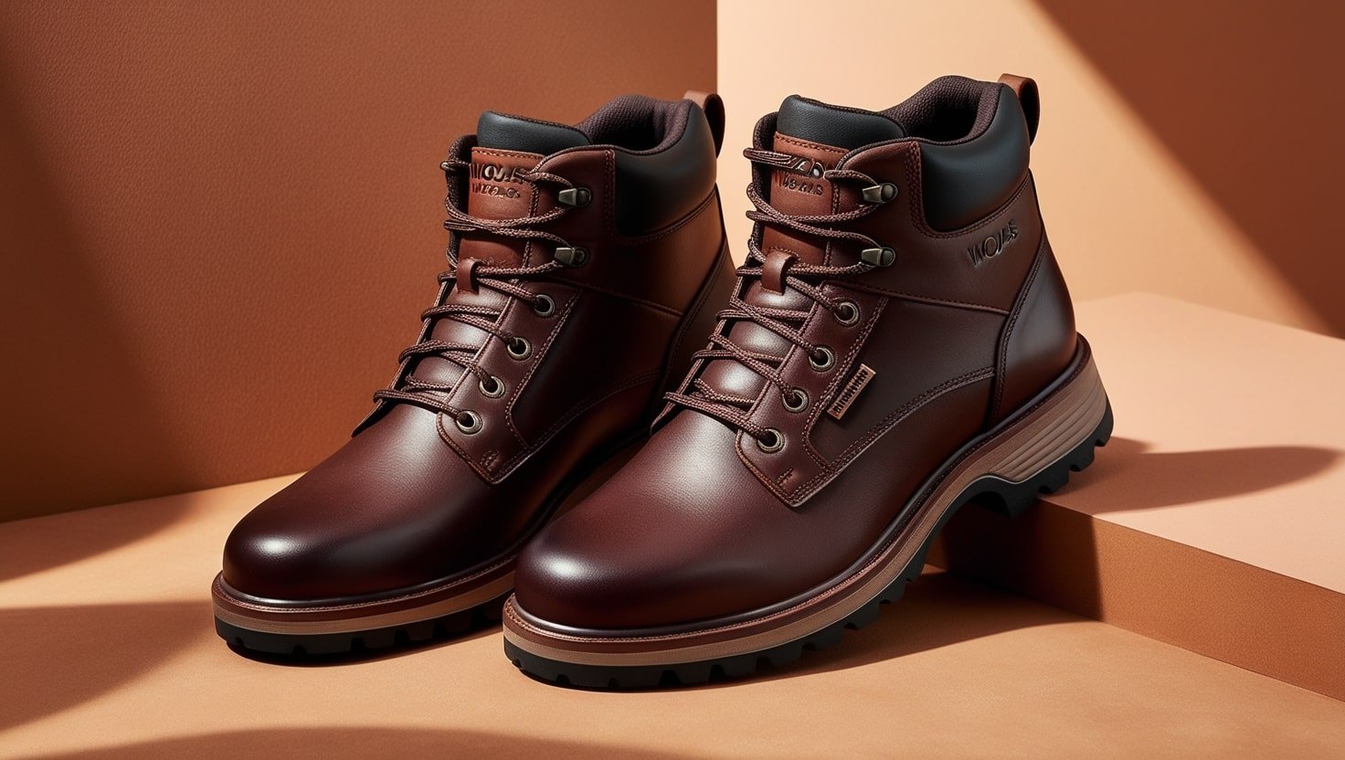 Amazon Men Wojas Dark Brown Leather Trekking Ankle