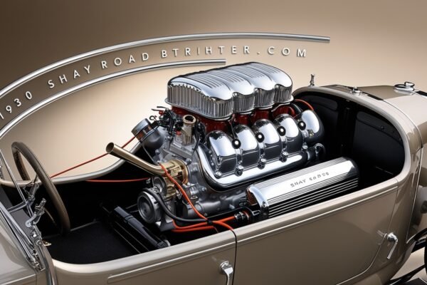 1930 Shay Roadster 2.3 Engine Oil Dipstick Tube Location