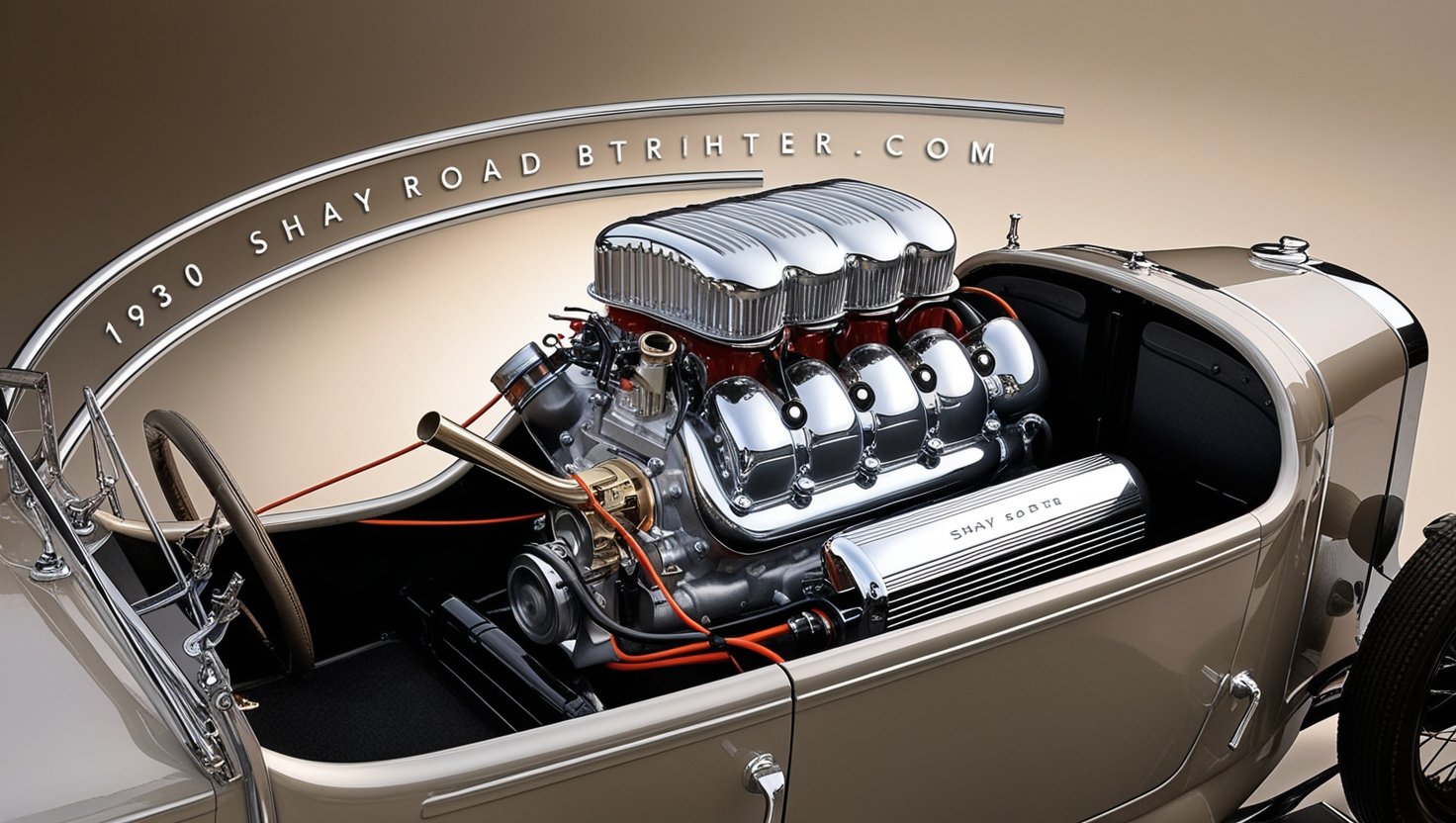 1930 Shay Roadster 2.3 Engine Oil Dipstick Tube Location