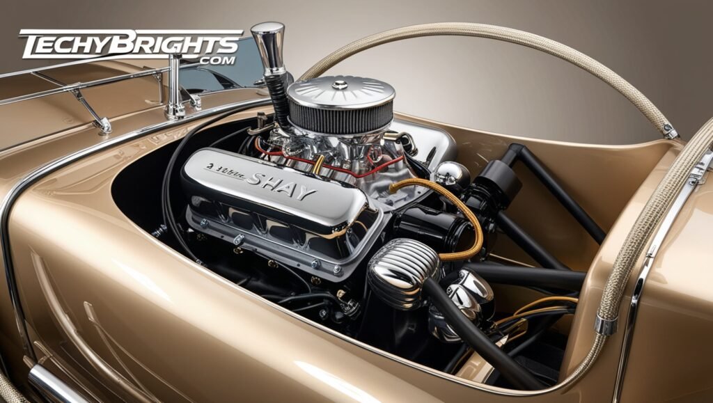 1930 Shay Roadster 2.3 Engine Oil Dipstick Tube Location