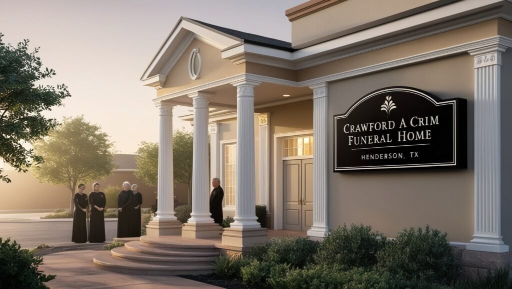 Crawford A Crim Funeral Home Henderson TX